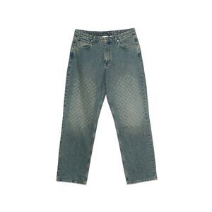 Daily Paper Blue Denim - Wide-Leg Jeans Men